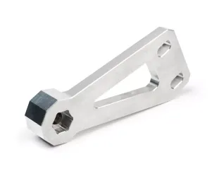 montagebeugel pm 59 x  heikotuning  brace v1, v2, pm tsab   zilver   piaggio 125 180 cc 2 takt ac/lc