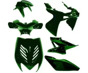 Aerox Kappenset - Groen (8 delig)