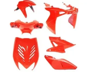 Aerox Kappenset - Rood (8 delig)