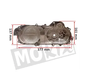 Carterkap China Scooter 10 Inch - Zwart