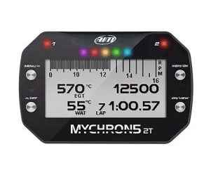 Aim Mychron 5S 2T laptimer (2x Temperatuur)