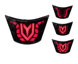 LED achterlicht Piaggio Zip - Alpha Styling (Python / Moving tube)