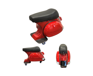 Barkruk Vespa Rood