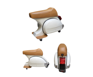 Barkruk Vespa Wit