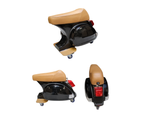 Barkruk Vespa Zwart