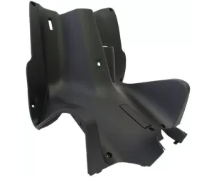 Beenschild Yamaha Aerox - Mat Zwart (binnenscherm)