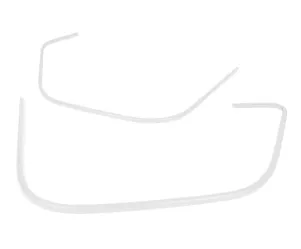 Beenschild Kralenset MOTO NOSTRA- Vespa GT, GTL, GTS 125-300 (-2018), GTV (-2018)  Wit