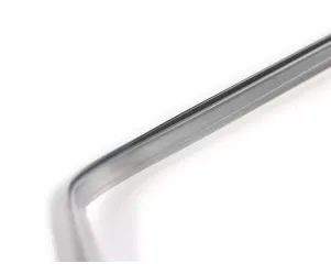 Beenschildkralen MOTO NOSTRA Vespa GT, GTL, GTS 125-300 (-2018), GTV (-2018)  Geborsteld Zilver