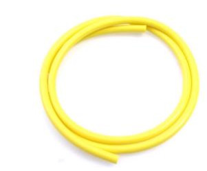 Benzineslang  5 mm - Geel - 1 Meter