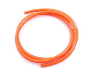 Benzineslang  5 mm - Orange - 1 Meter