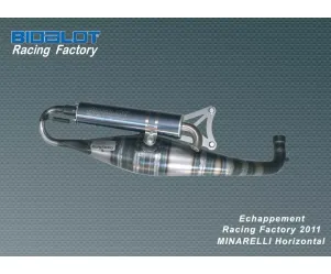 Uitlaat Bidalot Racing Factory Minarelli Horizontaal