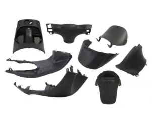 Binnenkappenset Piaggio Zip 9 delig zwart