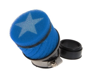 Luchtfilter - Stage 6 - Powerfilter - 48mm aansluiting - Blauw