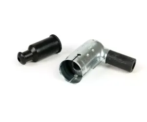 Bougiedop Metaal classic  1kohm