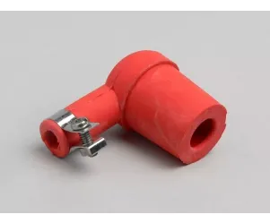 Bougiedop rubber rood