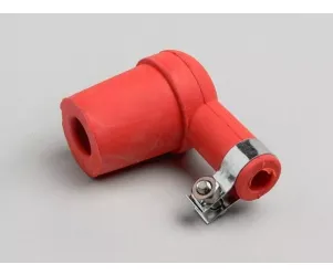 Bougiedop rubber rood