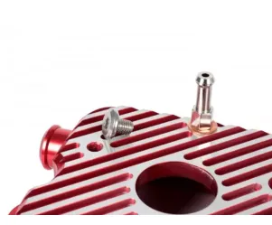 buitenste cilinderkop v1.1  heikotuning rood 45 geslepen piaggio 125 180 cc 2 takt lc