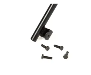 Bumper Voorzijde MOTO NOSTRA Vespa PX80, PX125, PX150, PX200, LML Star Stella Mat Zwart