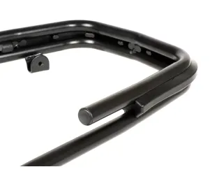 Bumper Voorzijde MOTO NOSTRA Vespa PX80, PX125, PX150, PX200, LML Star Stella Mat Zwart