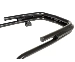 Bumper Voorzijde MOTO NOSTRA Vespa PX80, PX125, PX150, PX200, LML Star Stella Mat Zwart