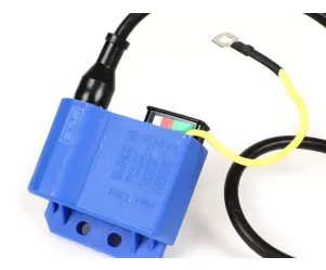 CDI set met Bougiedop en bougiekabel BGM pro Vespa PX - Blauw