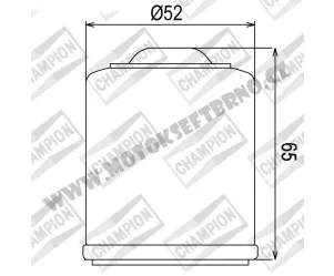 Oliefilter Derbi GP1 125 en GP1 250 (4T)