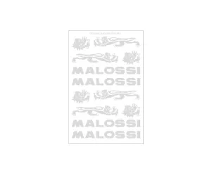 Stickerset Malossi Chroom Mini - 11X16,8CM