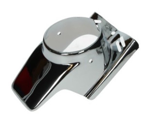 Koplampspoiler rond maxi chroom DMP