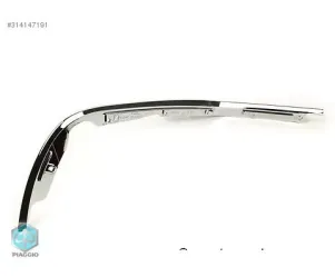 Chroom sierlijst Vespa Sprint / Primavera - Links (Origineel Piaggio)