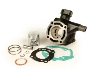 cilinderkit  BGM origineel 50 cc  peugeot lc (horizontaal, type ronde cilinder, 2013 ) speedfight3 50 lc (type f1a), speedfight4 50 lc, jet force c tech