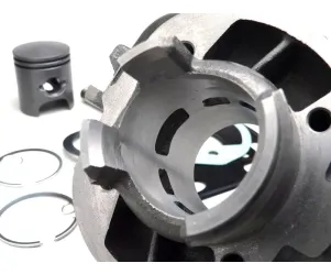 cilinderkit  BGM origineel 50 cc  peugeot lc (horizontaal, vierkant cilindertype,  2013) jetforce 50 c tech, ludix 50 lc blaster