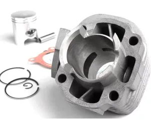 cilinderkit  oem kwaliteit 50 cc aluminium  minarelli ac (horizontaal)
