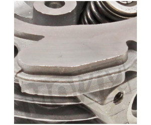 Cylinderkop Gy6 / China - korte kleppen (64mm)