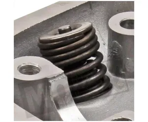 Cylinderkop Gy6 / China - korte kleppen (64 mm) + SLS