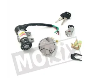 Contactslot Peugeot V-clic en Baotian BT49QT-9