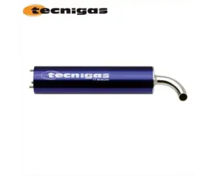 Demper Tecnigas Nex en Tek uitlaat - Blauw