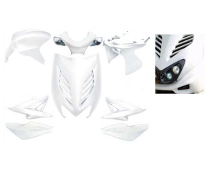 Kappenset Yamaha Aerox 8 delig - Wit