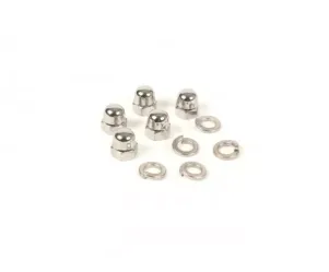 dopmoerenset voor velg vespa (type px)  BGM original, rvs  m8   sb=13mm