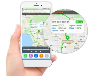 GPS tracker scooter (met startonderbreker)