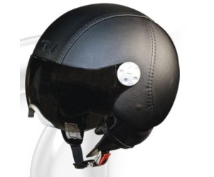 Helm Nau Course Leather Line N350 Zwart
