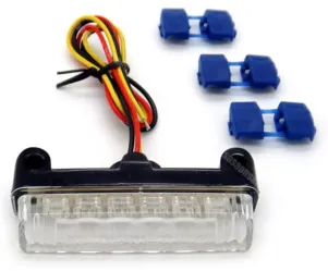 Achterlicht Uni Min Led CE + Raw Blank Elec