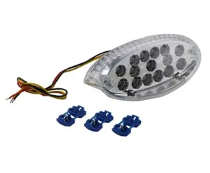 Achterlicht Uni Ovaal Led CE Blank Elec Only Benelux