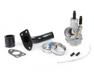 inlaatspruitstuk set met carburateur  BGM pro ø24mm polini cp23  vespa gs150 (vs2 vs5), gs2 (vd1ts), gs3 (vd2ts)
