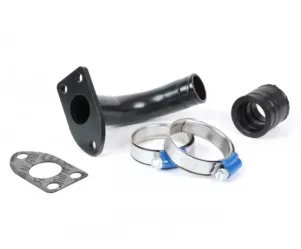 inlaatspruitstuk set zonder carburateur  BGM pro ø24mm past op dellorto phbl24/25, polini cp23/24  vespa gs150 (vs2 vs5), gs2 (vd1ts), gs3 (vd2ts)