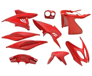 Aerox Kappenset - Ferrari rood