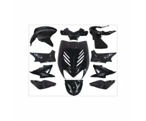 Kappenset Aerox Special Zwart Glans - DMP