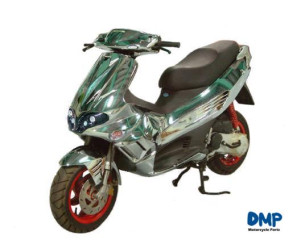Kappenset Gilera Runner - Chroom - 12 delig