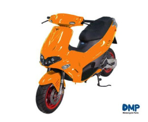 Kappenset Gilera Runner - Orange - 12 delig