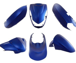 Kappenset Peugeot Kisbee mat Blauw (Euro 3)