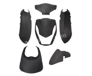 Kappenset Peugeot Kisbee mat zwart (Euro 2/ Euro 3)